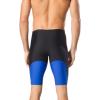 imageSpeedo Mens Swimsuit Jammer Endurance Splice Team Colors  Manufacturer DiscontinuedBlackBlue Spark