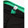imageSpeedo Mens Swimsuit Jammer Endurance Splice Team Colors  Manufacturer DiscontinuedBlackGreen Splice