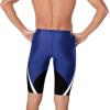 imageSpeedo Mens Swimsuit Jammer Endurance Splice Team Colors  Manufacturer DiscontinuedEdge BlackBlue