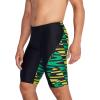 imageSpeedo Mens Swimsuit Jammer Endurance Splice Team Colors  Manufacturer DiscontinuedTeam Bright Green