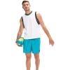 imageSpeedo Printed Leisure 16quot Swim Trunks MenAquarium