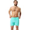imageSpeedo Printed Leisure 16quot Swim Trunks MenArctic Glass