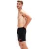 imageSpeedo Printed Leisure 16quot Swim Trunks MenBlackFed Red