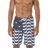 imageSpeedo Rio Flag Boardshort Male BlackWhite 30