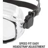 imageSpeedo UnisexAdult Swim Snorkel Dive Mask AntiFog with Nose Cover Adventure SeriesM BlackBlack