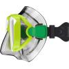 imageSpeedo UnisexAdult Swim Snorkel Dive Mask AntiFog with Nose Cover Adventure SeriesM Lime GreenClear