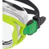 imageSpeedo UnisexAdult Swim Snorkel Dive Mask AntiFog with Nose Cover Adventure SeriesM Lime GreenClear