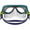 imageSpeedo UnisexAdult Swim Snorkel Dive Mask AntiFog with Nose Cover Adventure SeriesMS Deep LakeClear