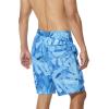imageSpeedo Womens Swim Trunk Knee Length Boardshort EBoard Comfort Liner PrintedEthereal Blue