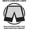 imageSpeedo Womens Swim Trunk Knee Length Boardshort EBoard Comfort Liner PrintedOcean Depths