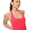 imageSpeedo Womens Swimsuit One Piece Essentials with Removable Cups Soft FabricScoop Legend Red