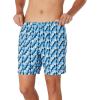 imageSpeedo Mens 17 Philo Palm Redondo Edge Volley Swim Trunks Turkish Sea