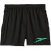 imageSpeedo Mens Sport Logo 16 WsBlack  Green Glow