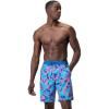 imageSpeedo Mens Swim Trunk Knee Length Boardshort Bondi Printed20 Pula Floral Turkish Sea