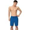 imageSpeedo Mens Swim Trunk Mid Length Essentials Solid18 Turkish Sea
