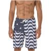imageSpeedo Rio Flag Boardshort Male BlackWhite 32