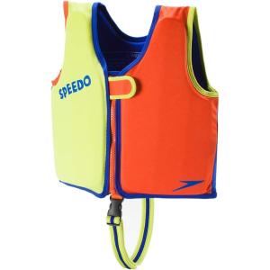 imageSpeedo Kids Begin to Swim Flotation Classic Life Vest UPF 50LimeOrange