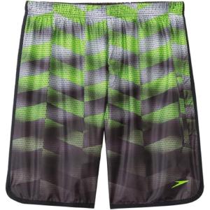 imageSpeedo Mens Mesh Blend Hydrovolley with Compression JammerPop Green