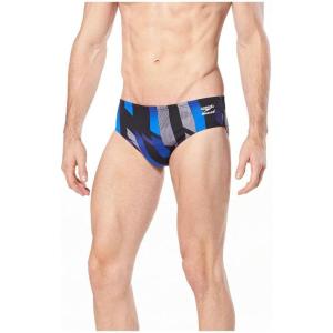 imageSpeedo Mens Pinstripe Flight BriefBlue