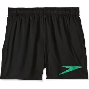 imageSpeedo Mens Sport Logo 16 WsBlack  Green Glow