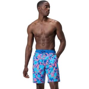 imageSpeedo Mens Swim Trunk Knee Length Boardshort Bondi Printed20 Pula Floral Turkish Sea