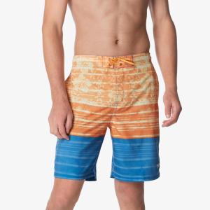 imageSpeedo Mens Swim Trunk Knee Length Boardshort Bondi Printed20 Speedo BlueCeleste