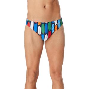 imageSpeedo Mens Swimsuit Brief Eco Flex 2 Outseam BeachstarSpeedo Graphic Red