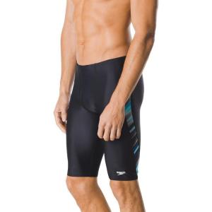 imageSpeedo Mens Swimsuit Jammer Powerflex Eco Reigning LightSwimsuitSpeedo Blue
