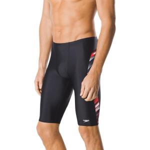 imageSpeedo Mens Swimsuit Jammer Powerflex Eco Reigning LightSwimsuitSpeedo Red