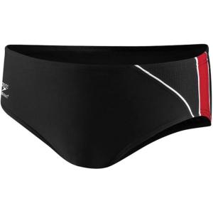 imageSpeedo Mercury Splice Brief MaleBlackRed