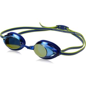 imageSpeedo Unisexchild Swim Goggles Vanquisher 20 JuniorMirrored Blue