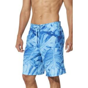 imageSpeedo Womens Swim Trunk Knee Length Boardshort EBoard Comfort Liner PrintedEthereal Blue