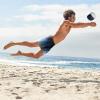 imageSpeedo Boys Thru Way Stripe EBoard 18 BottomBlackBlue
