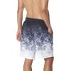 imageSpeedo Boys Thru Way Stripe EBoard 18 BottomBlackGreyWhite