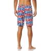 imageSpeedo Boys Thru Way Stripe EBoard 18 BottomRwb Classic Blue