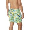 imageSpeedo Mens Swim Trunk Short Length Sunray Volley PrintedEthereal Blue Lemon
