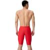imageSpeedo Mens Swimsuit Jammer Endurasoft Solid AdultTeam Red