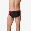 imageSpeedo Womens Swimsuit Brief Powerflex Eco Revolve Splice Team ColorsBlackRed