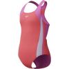 imageSpeedo Womens Swimsuit One Piece Infinity Splice Thick StrapDiscontinuedCoral Sands
