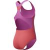 imageSpeedo Womens Swimsuit One Piece Infinity Splice Thick StrapDiscontinuedCoral Sands