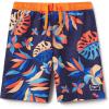 imageSpeedo Boys Swim Trunk Knee Length Boardshort EBoard PrintedScarlet Ibis