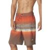imageSpeedo Mens Swim Trunk Knee Length Boardshort Active Flex EBoard PrintedCanteen Brown