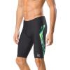 imageSpeedo Mens Swimsuit Jammer Endurance Liquid VelocityDiscontinuedBlueGreen