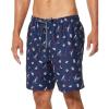 imageSpeedo Mens Volley Party Print Above Knee Swim Trunks Navy S