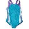 imageSpeedo Womens Swimsuit One Piece Infinity Splice Thick StrapDiscontinuedCapri Blue