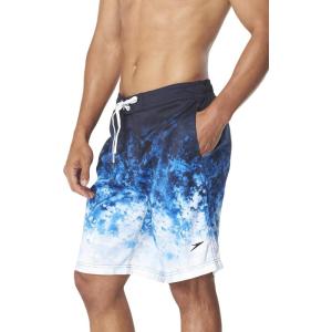 imageSpeedo Boys Thru Way Stripe EBoard 18 BottomBlackBlue