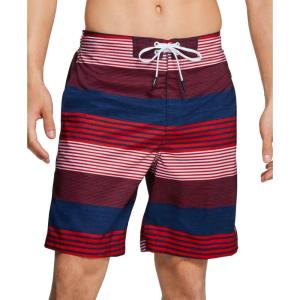 imageSpeedo Mens 9quot Beach Wear Swim TrunksRed