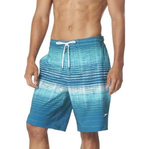 imageSpeedo Mens Swim Trunk Knee Length Boardshort Active Flex EBoard PrintedColumbia