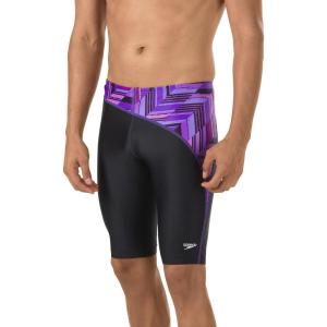 imageSpeedo Mens Swimsuit Jammer Powerflex Eco AnglesDiscontinuedSpeedo Purple
