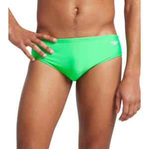 imageSpeedo Unisex Adult Modern Eco Endurance Solid One Brief Fake Green 36 US